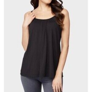 32 DEGREES Cool Tank Cami Size XL Black New With Tags